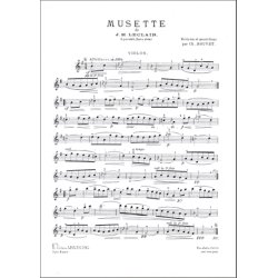 Musette Violon-Vlc-Piano Ou Clavecin (Bouvet